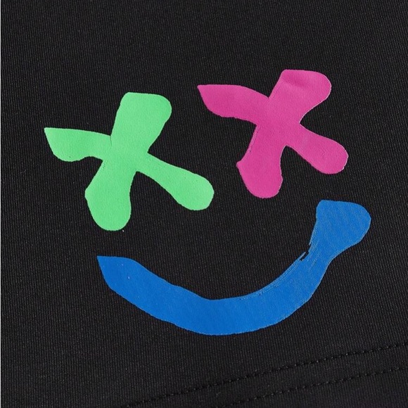 🆕 Alice Plus Cartoon Black Biker Shorts!!! Brand New!!! - Picture 2 of 6